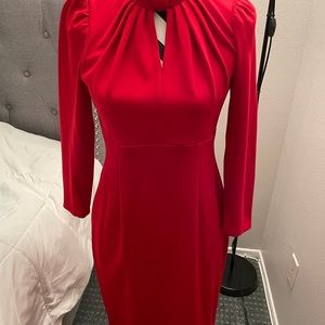 Red Calvin Klein Dress